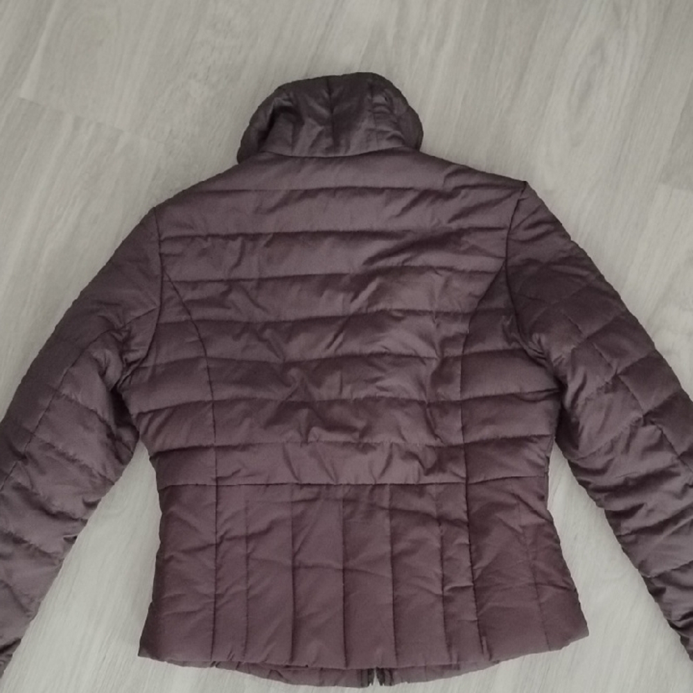 Kenneth Cole Reaction Quilted Zip-Front Puffer Jacket - Brown - Picture 6 of 11